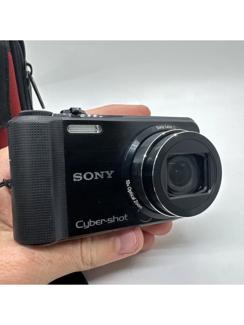 Sony Cyber-shot DSC-HX7V Exmor R 16.2MP Digital Camera w/Battery Case Works